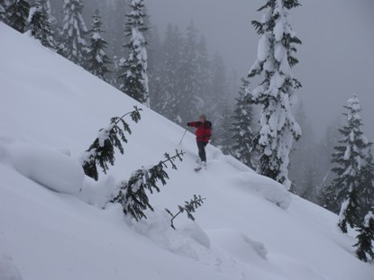 backcountry skiing