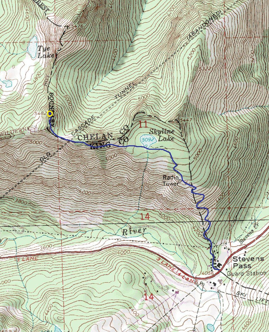 Sky Mountain Map