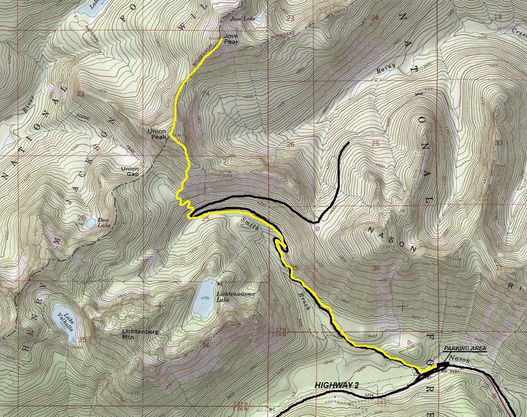 jove peak map