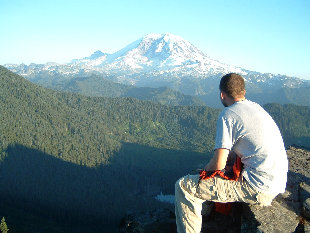 View of Rainier