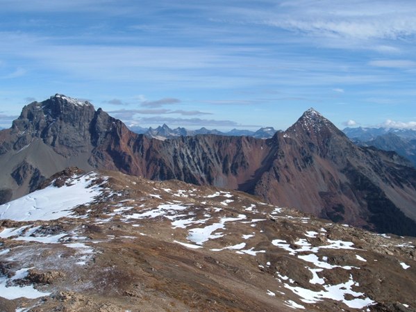 American Border and Mt. Larabee