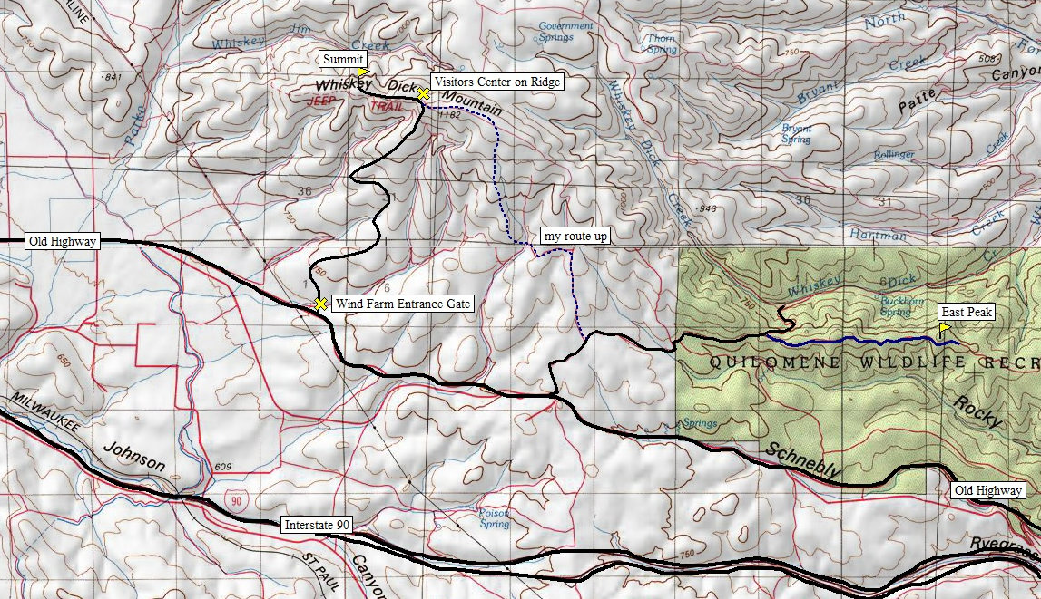 Wild Horse Wind Map