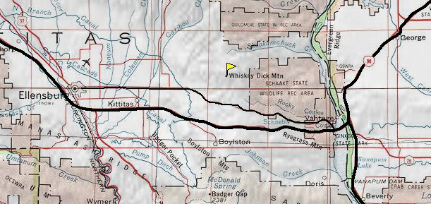 Wild Horse Wind Farm Map