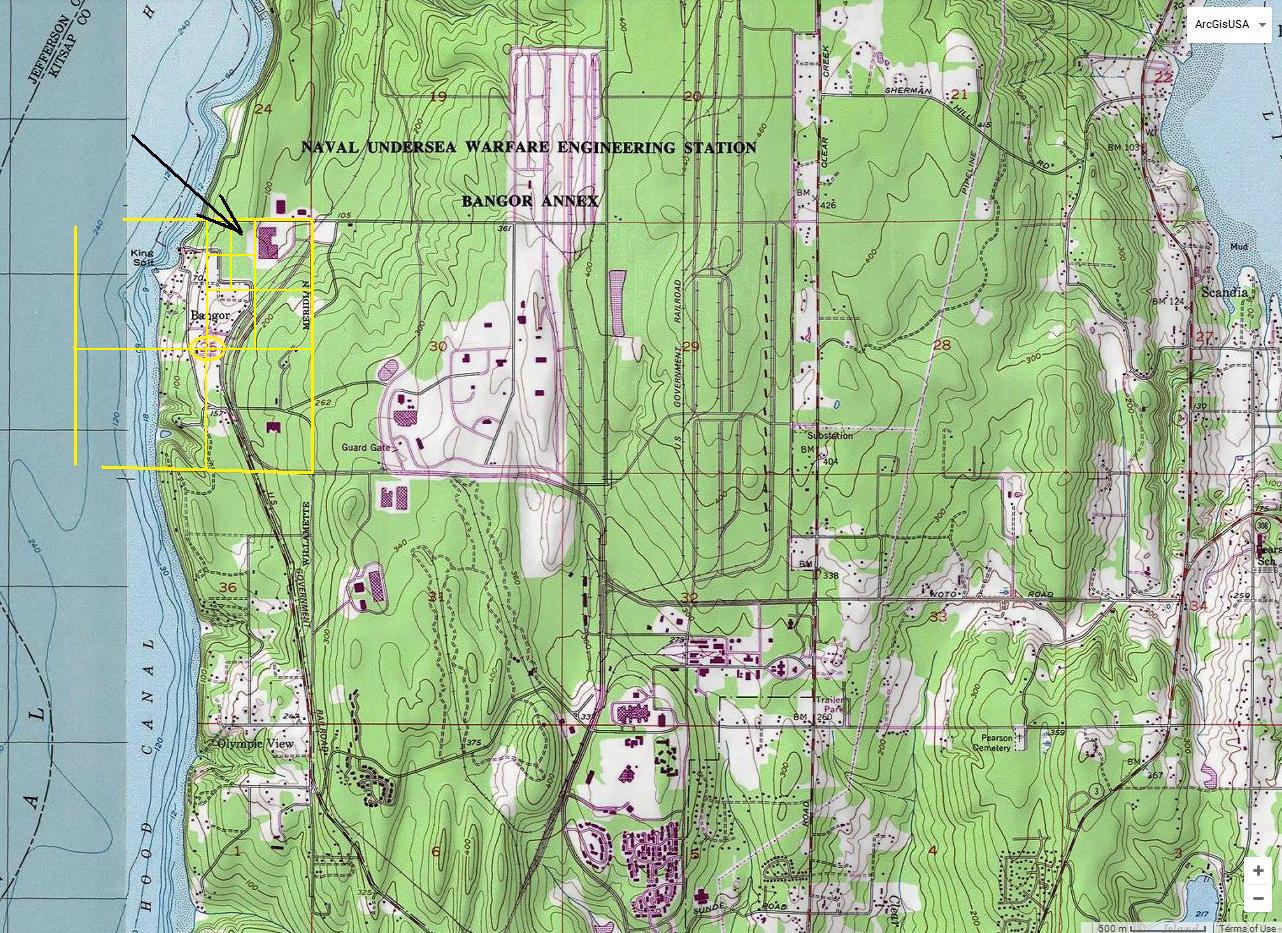 bangor topo map