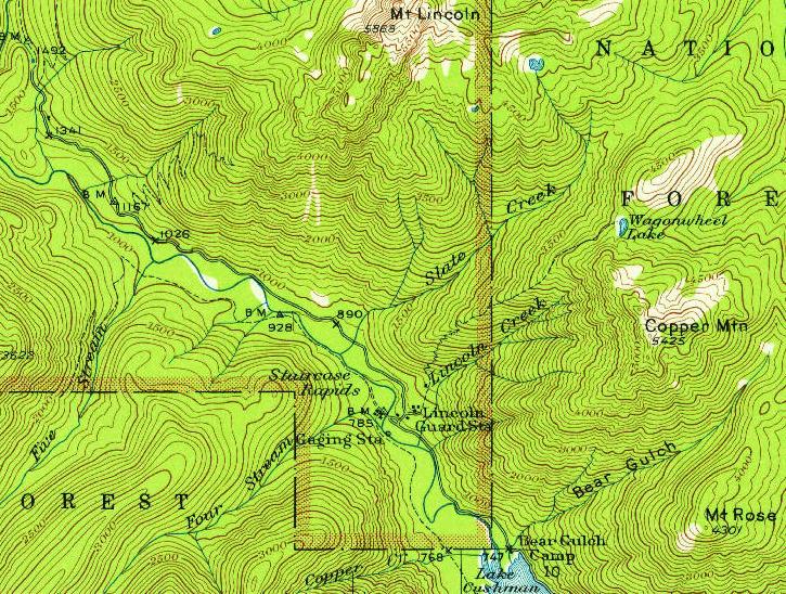 Lincoln map