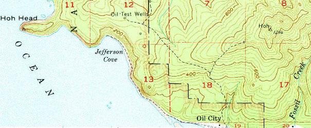 oil city map