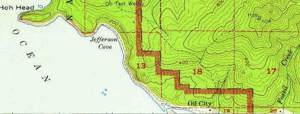 oil city map