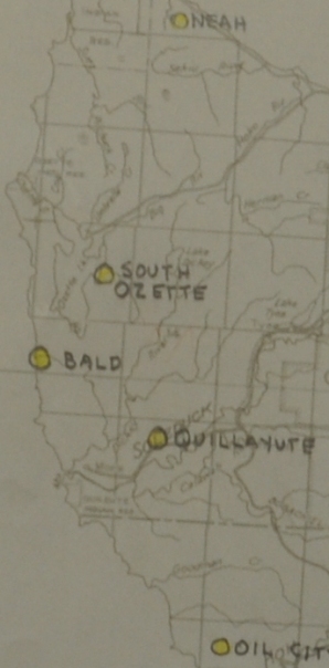 south ozette map