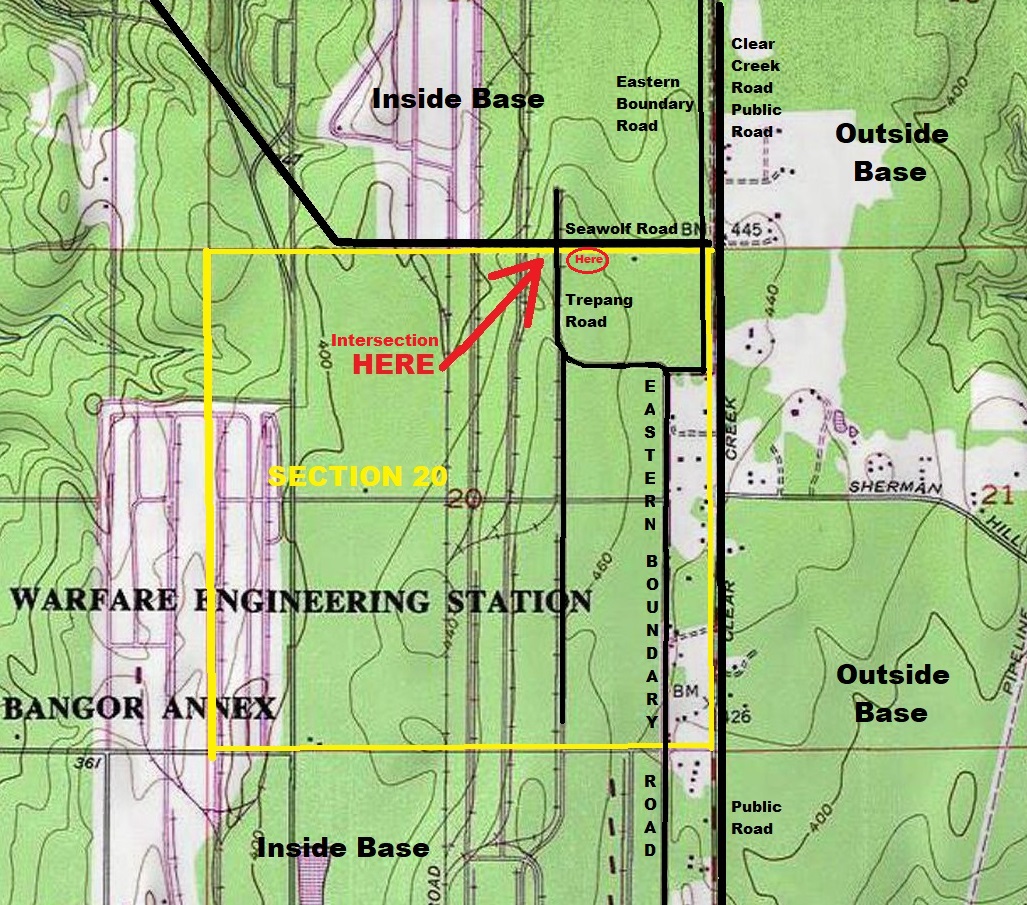 bangor lookout map