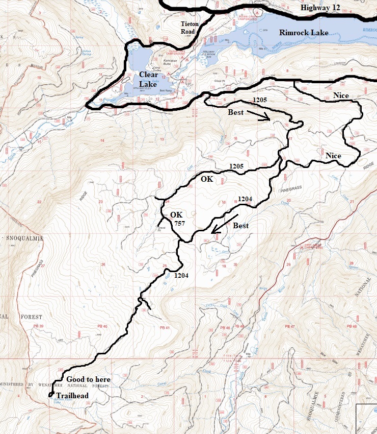 bear creek map