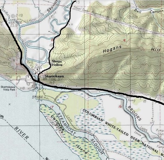 skamokawa map