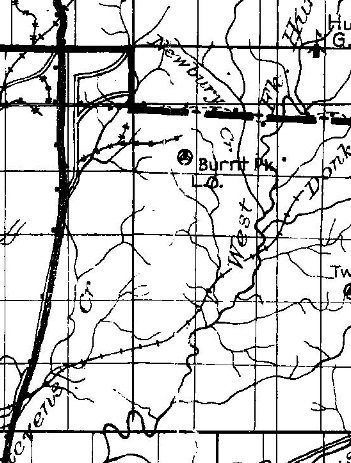 burnt hill map