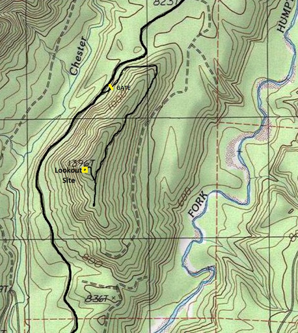 chester ridge map