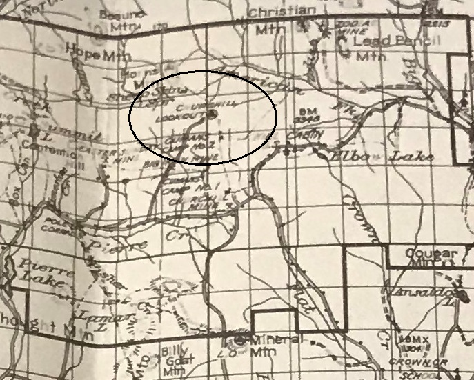 Kettle Falls map