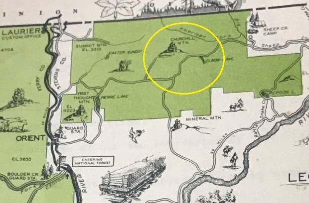 Kettle Falls map