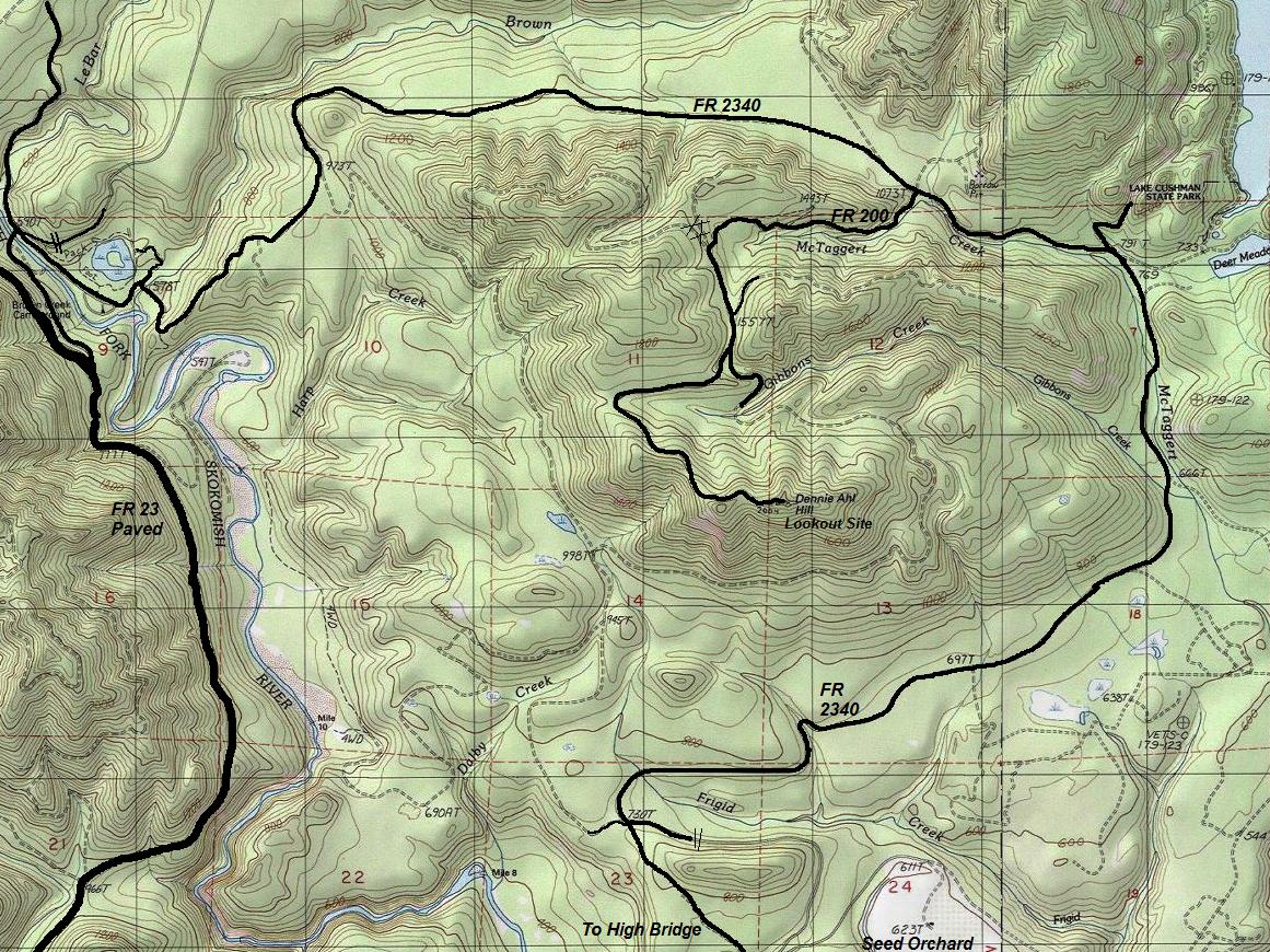 Dennie Ahl Map