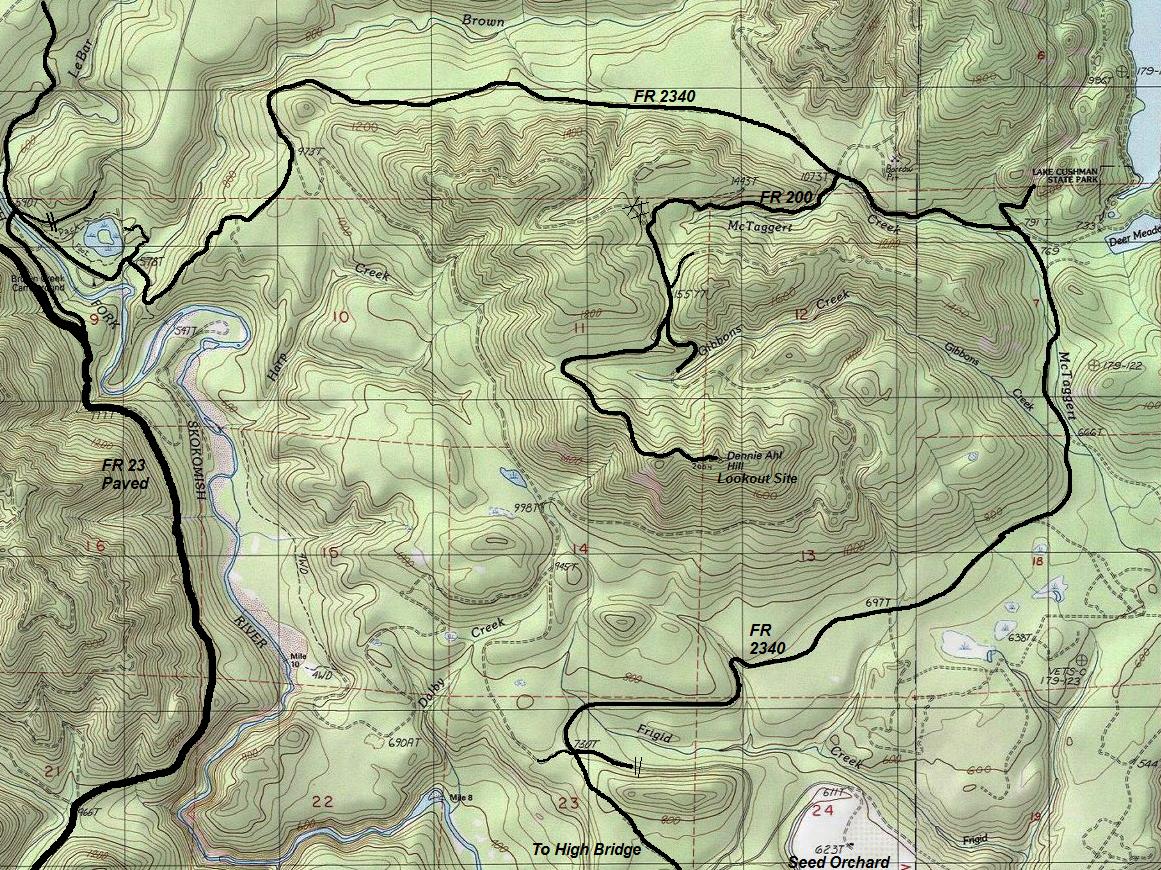 Dennie Ahl Map