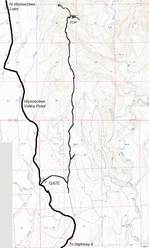 drake lookout map