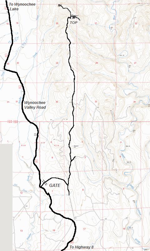 drake lookout map