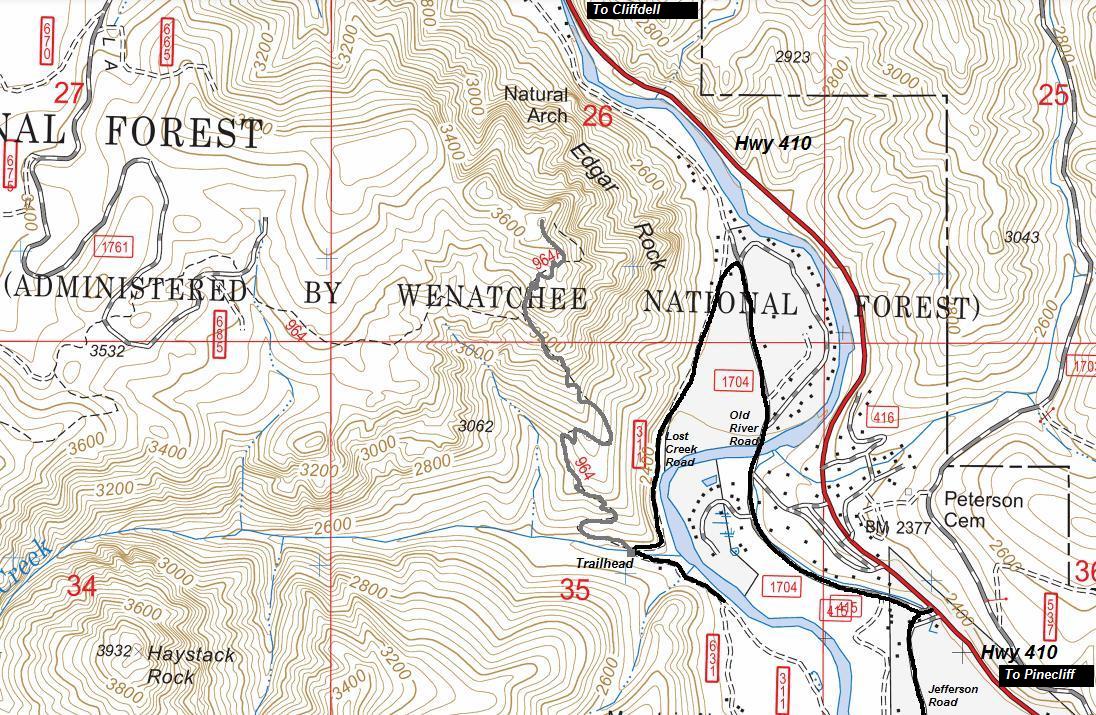 Edgar Rock Map