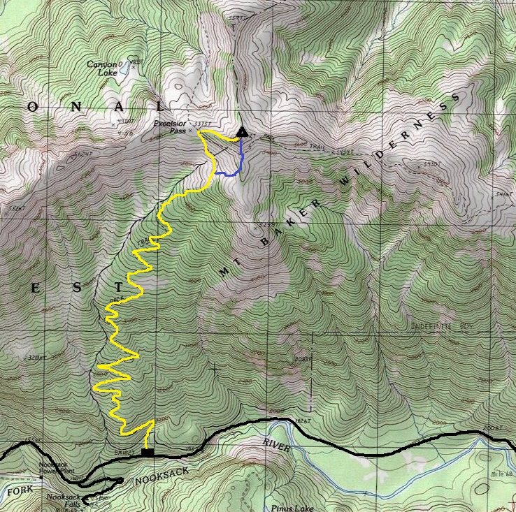 Excelsior Point map