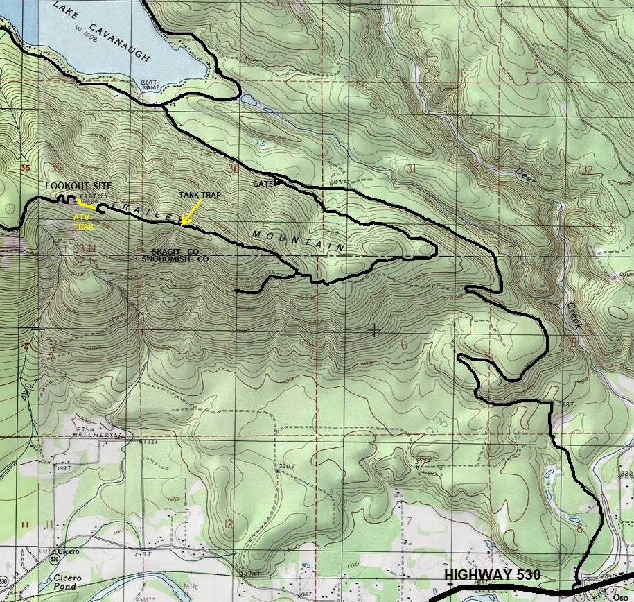 frailey topo map