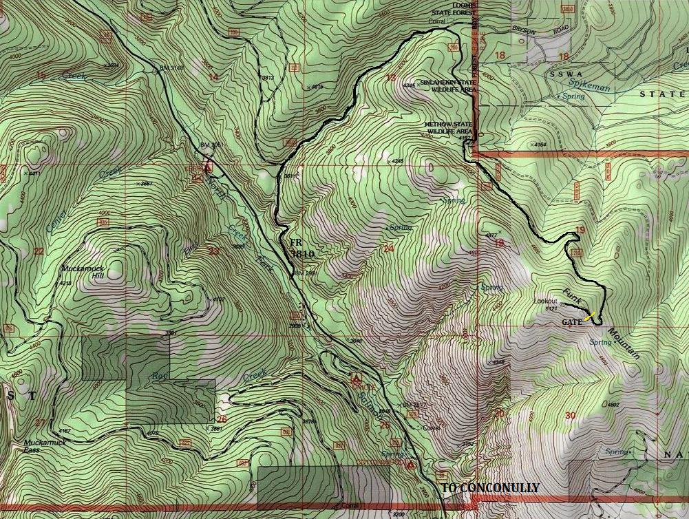 funk mountain map