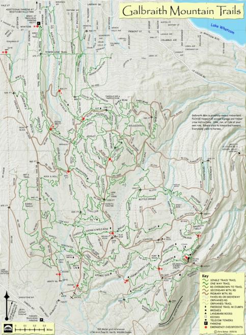 galbraith trail map