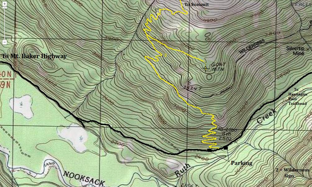 goat mountain map