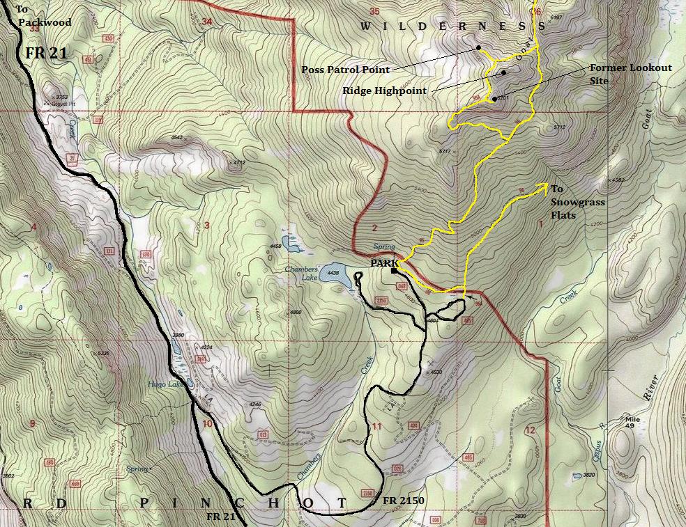 goat ridge map