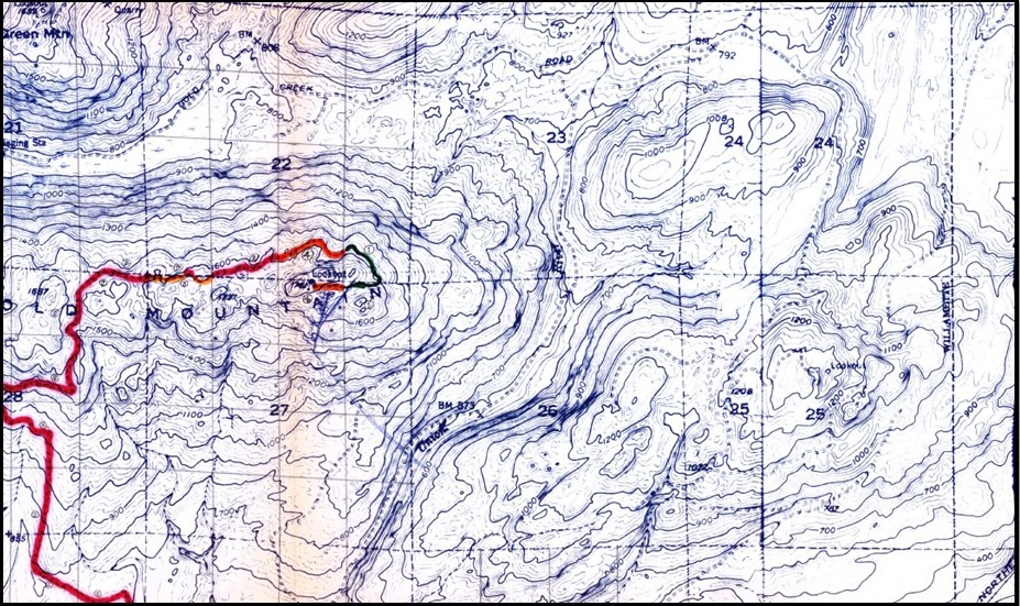 gold mountain map