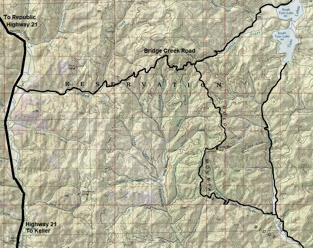 gold mountain map