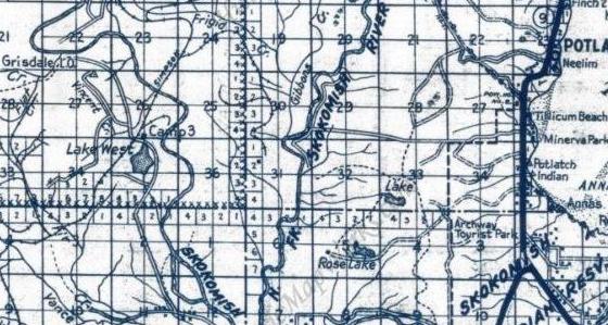 Grisdale L.O. Map