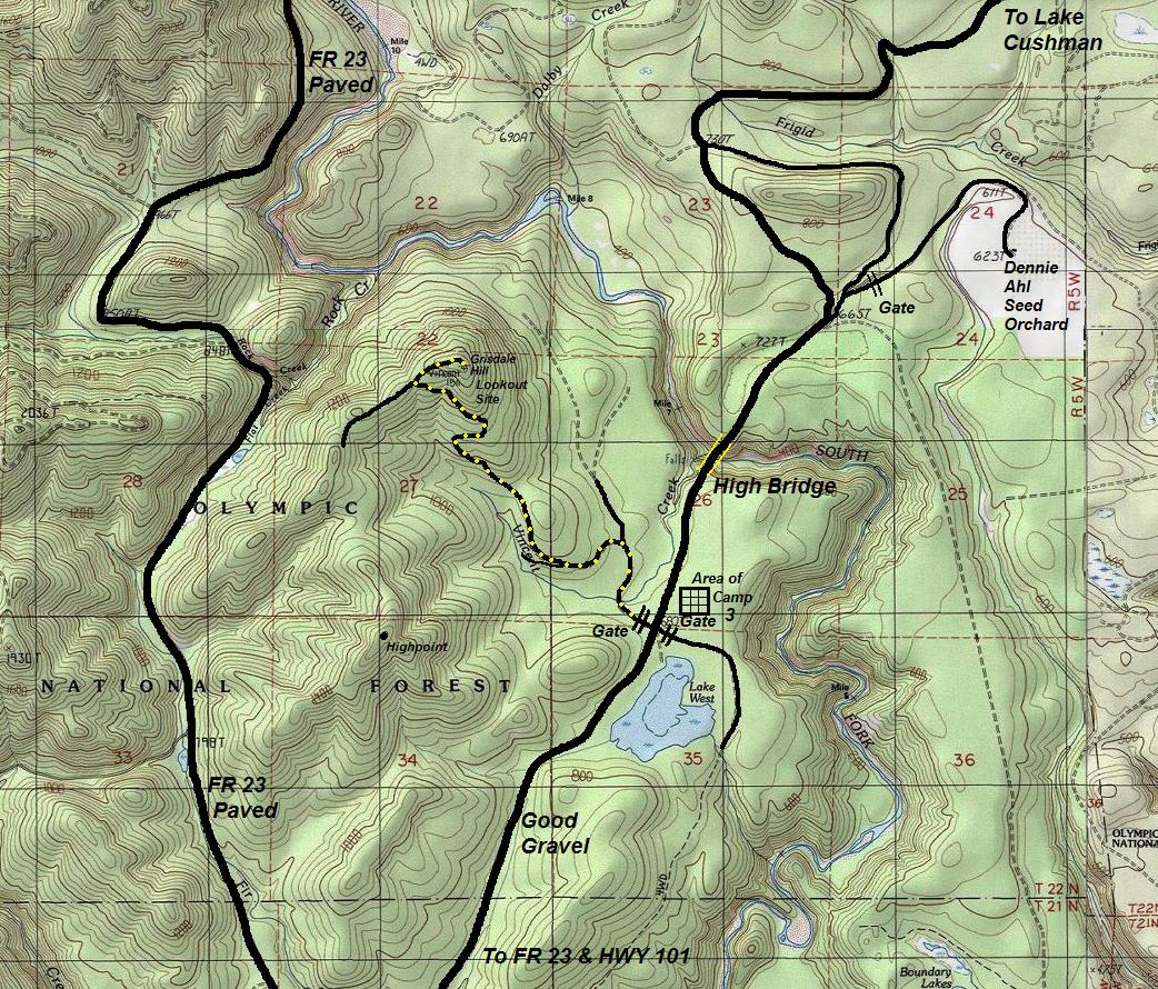 grisdale hill map