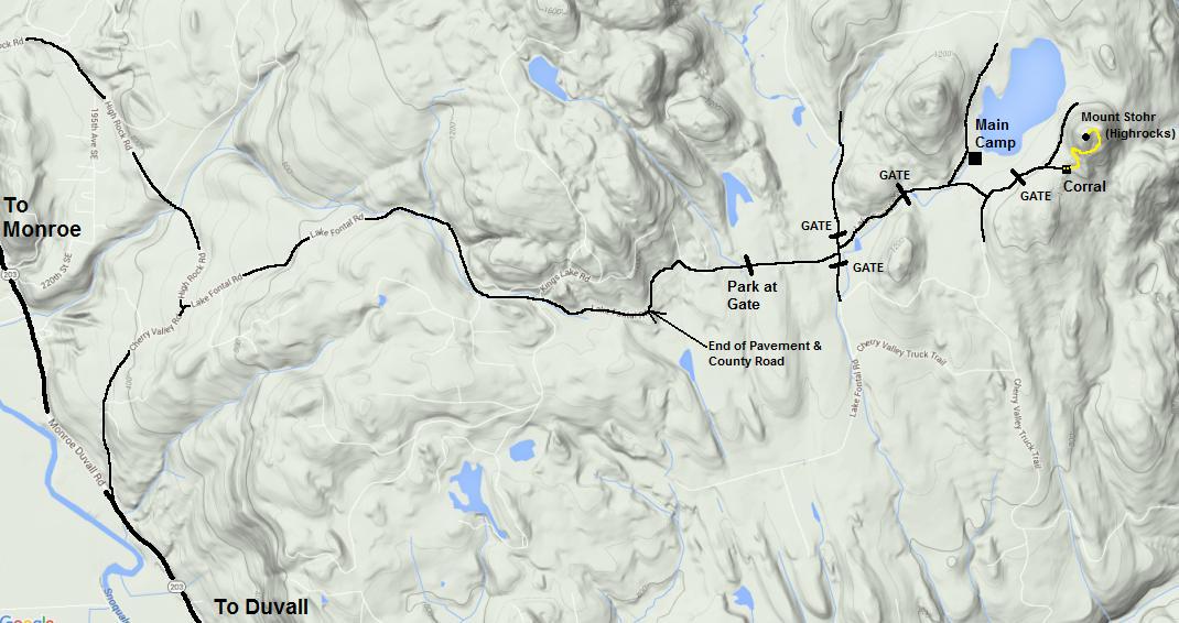 cherry valley road map