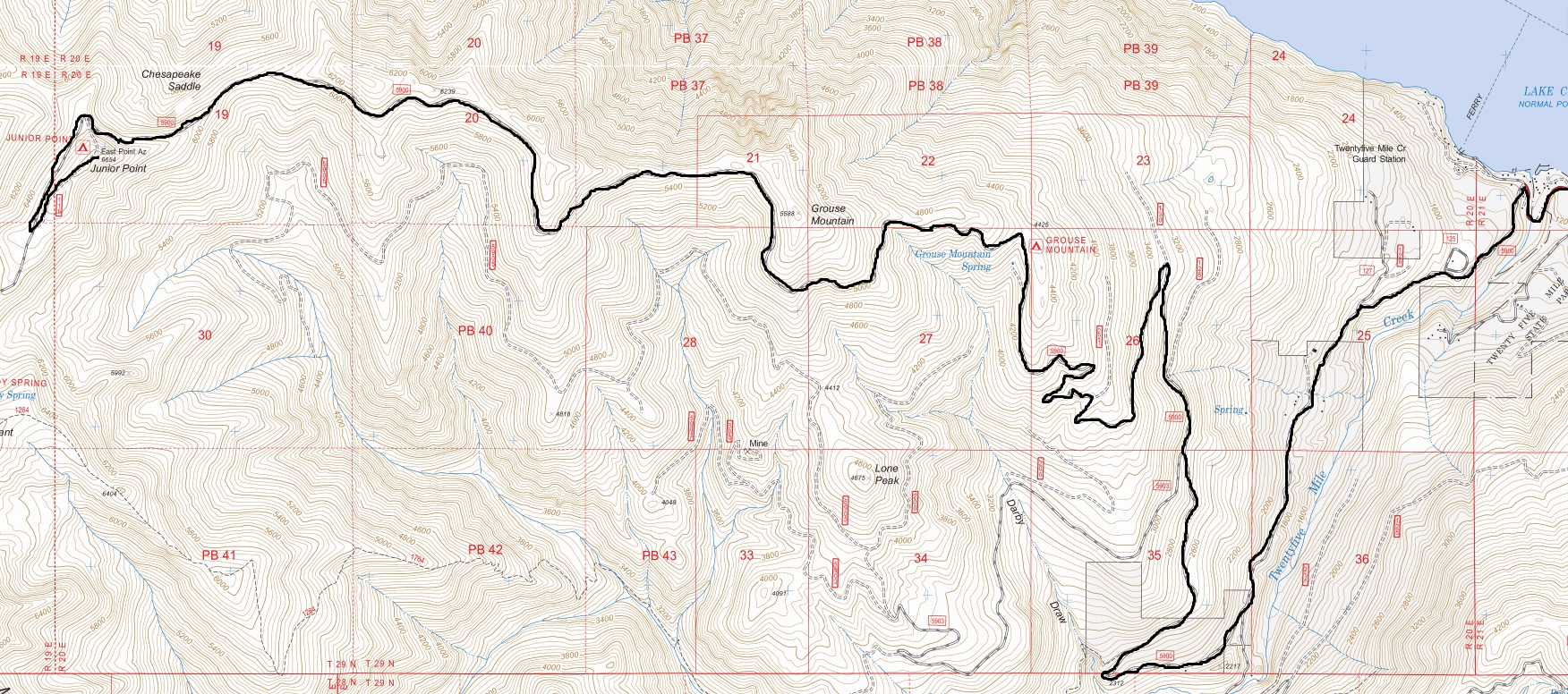 junior point access map