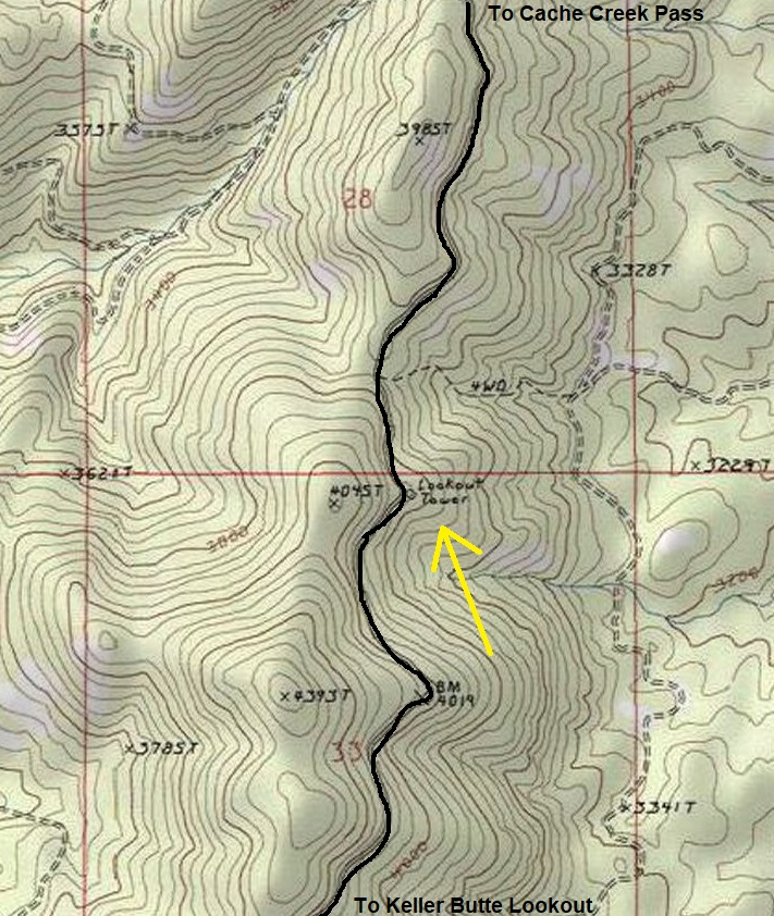 keller ridge map