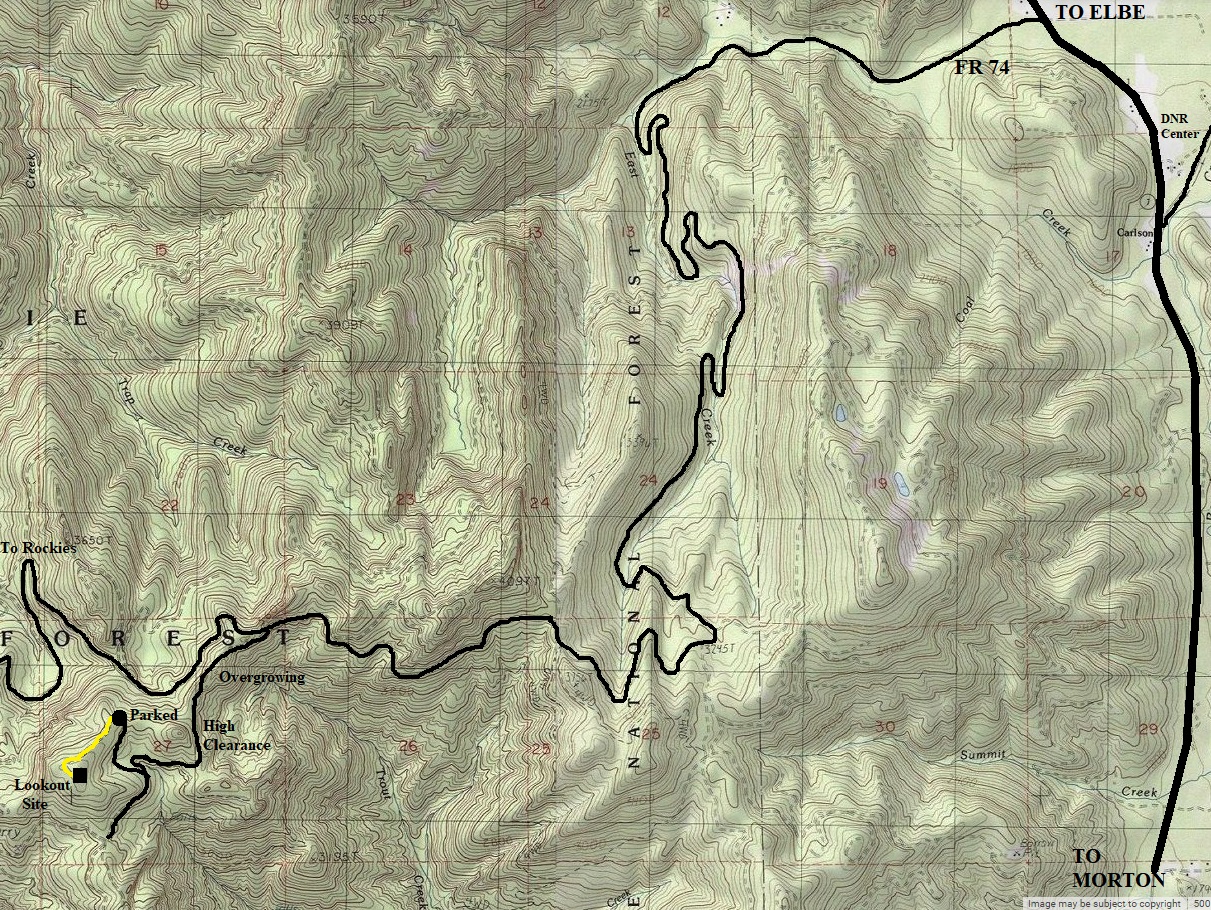 ladd lookout map