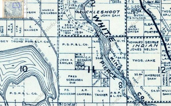 lake tapps map