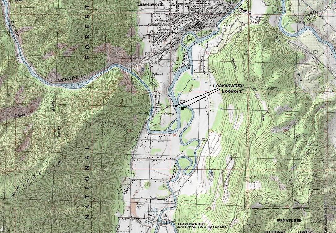 leavenworth map