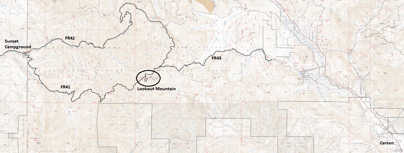 lookout mountain map