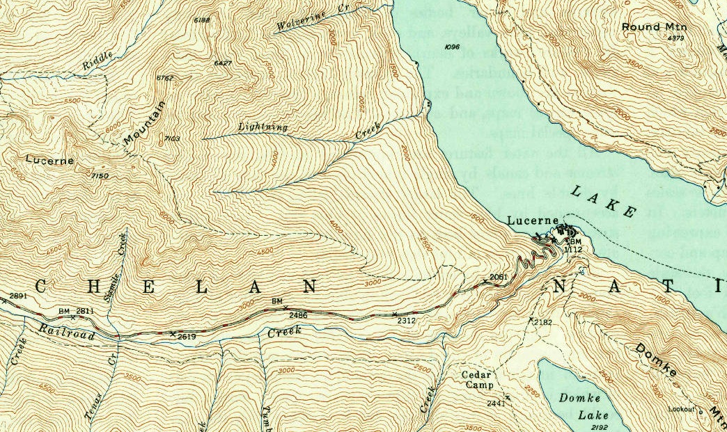 Lucerne map