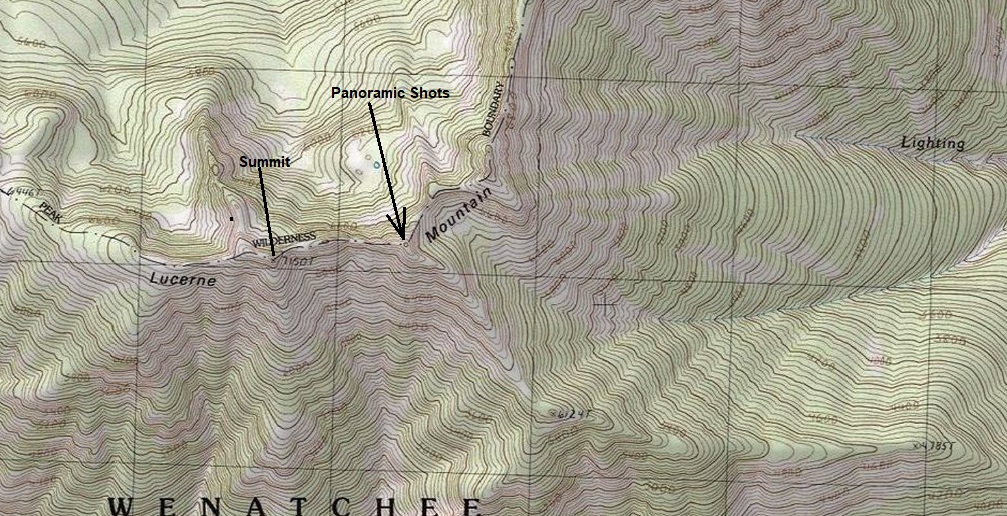 Lucerne map