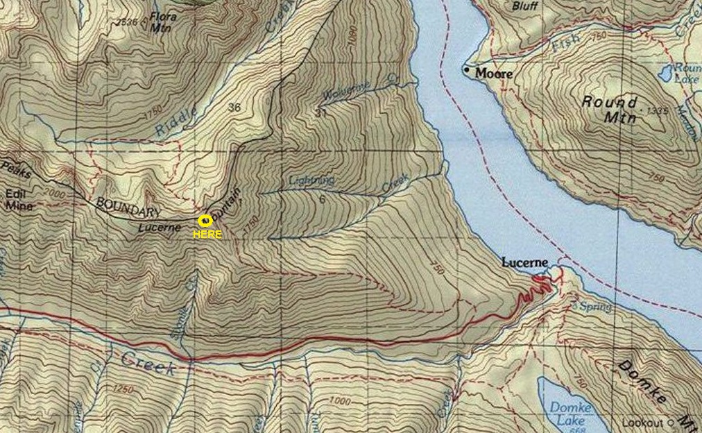 Lucerne map