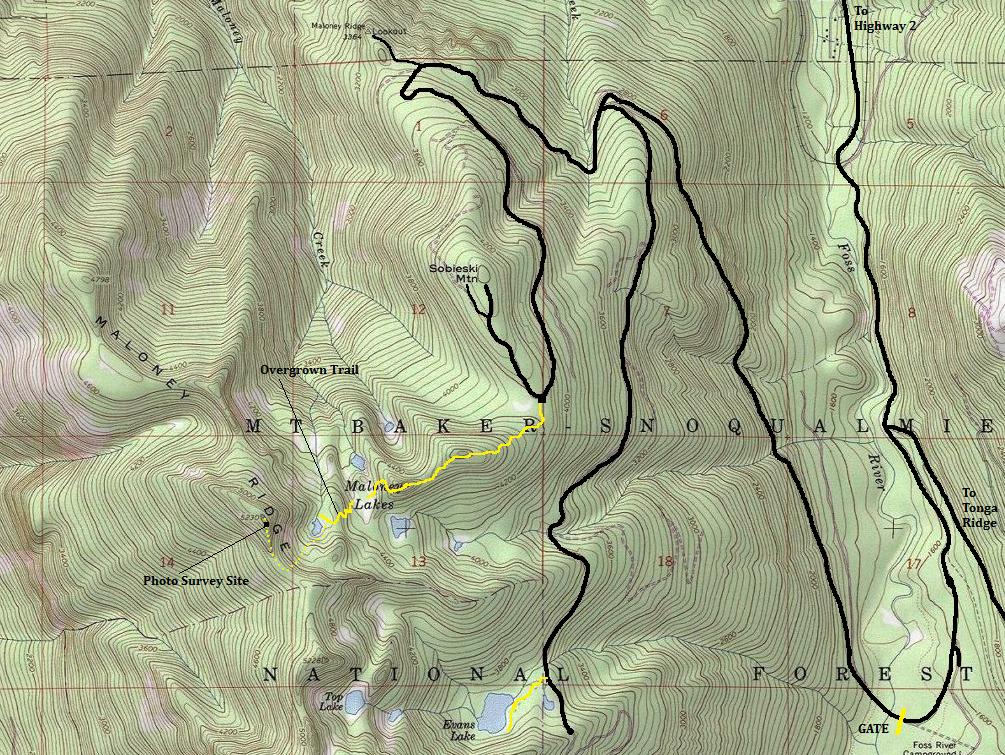 maloney lakes map