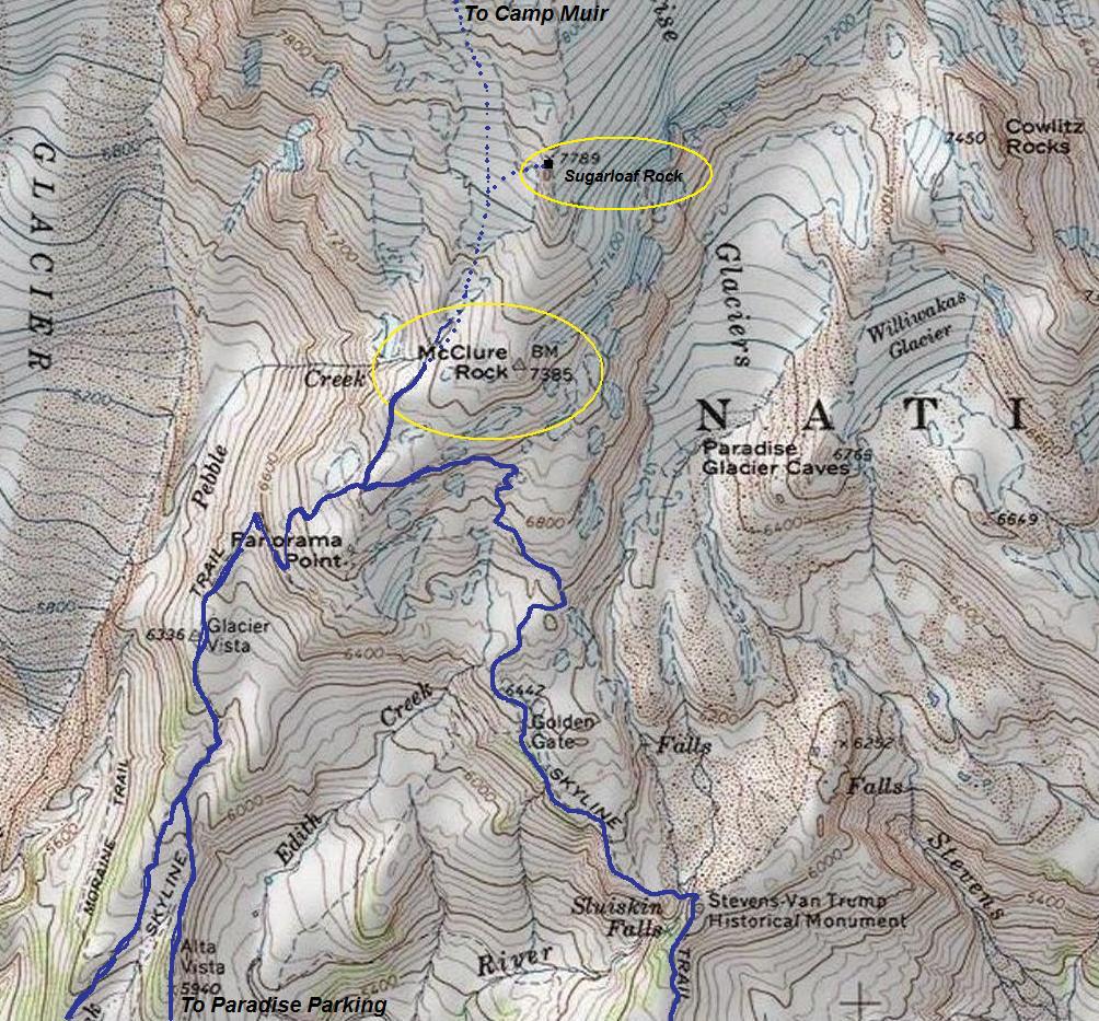 mcclure rock map