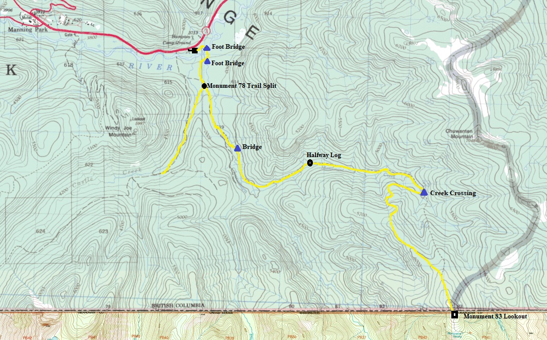 Monument 83 map