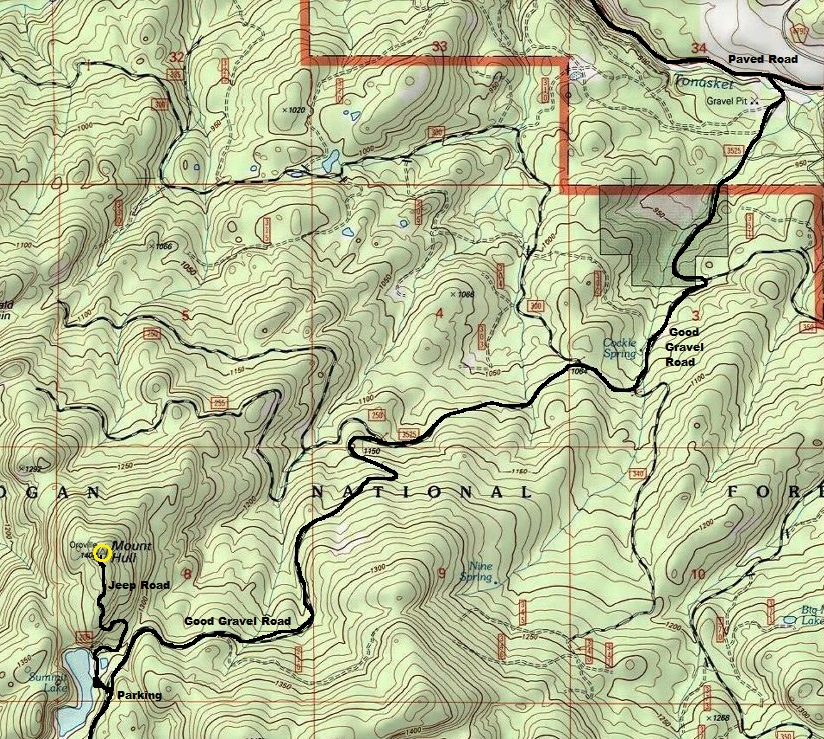 mount hull map