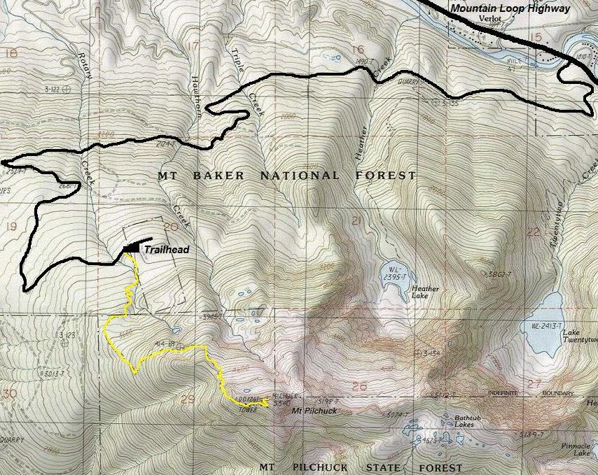 pilchuck topo map