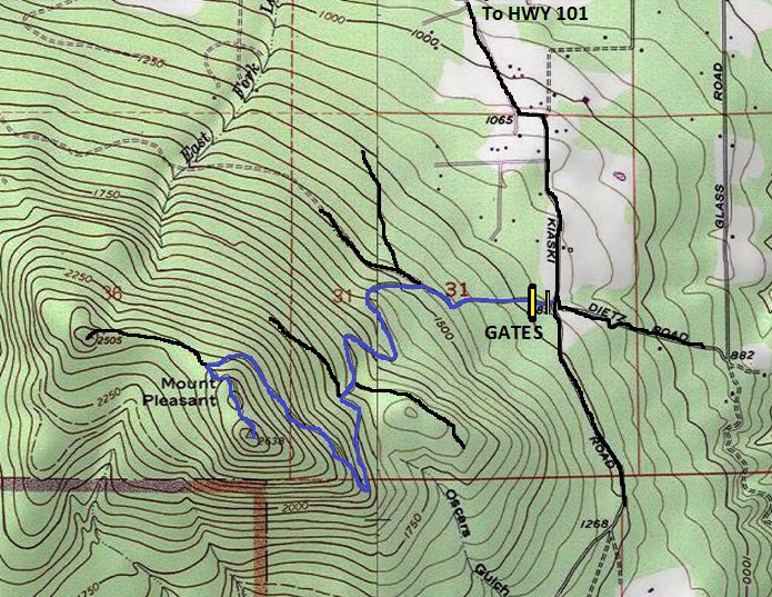 mount pleasant map